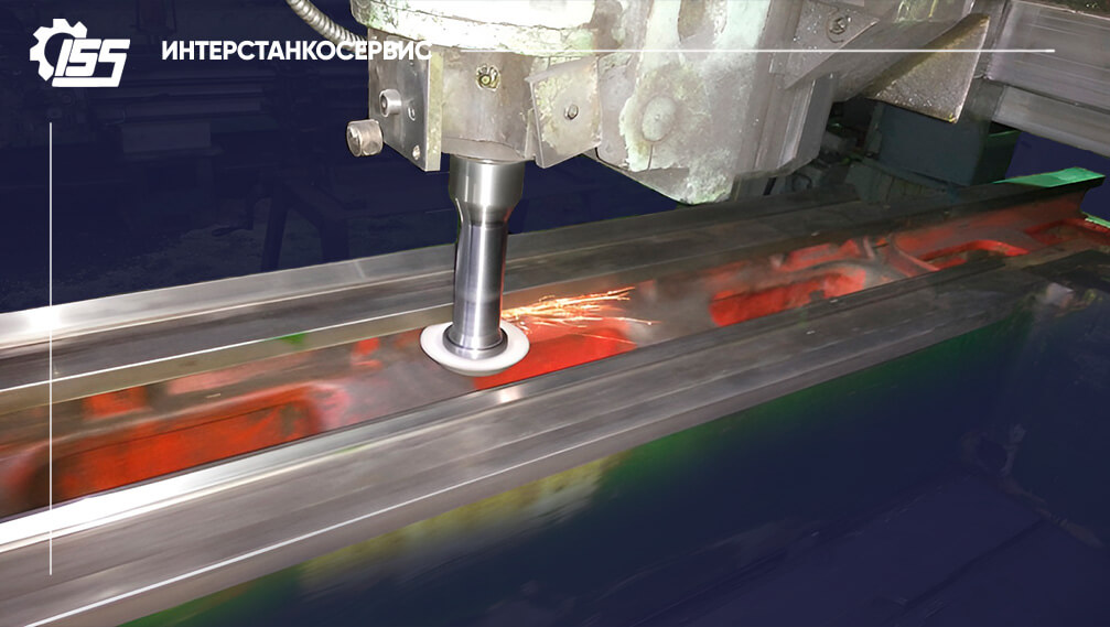 Фрезеровка станины станков